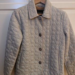 Coach XS quilted jacket in perfect condition
